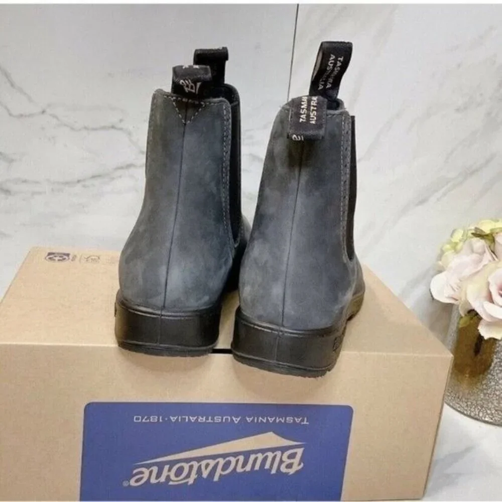 Blundstone Women's Charcoal Ankle Boots - Picture 6 of 8